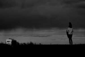 Iola on Carrie with Newell